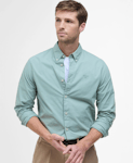 Garment Dyed Poplin Tailored Fit Shirt