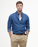 Chambray Crest Tailored Fit Shirt