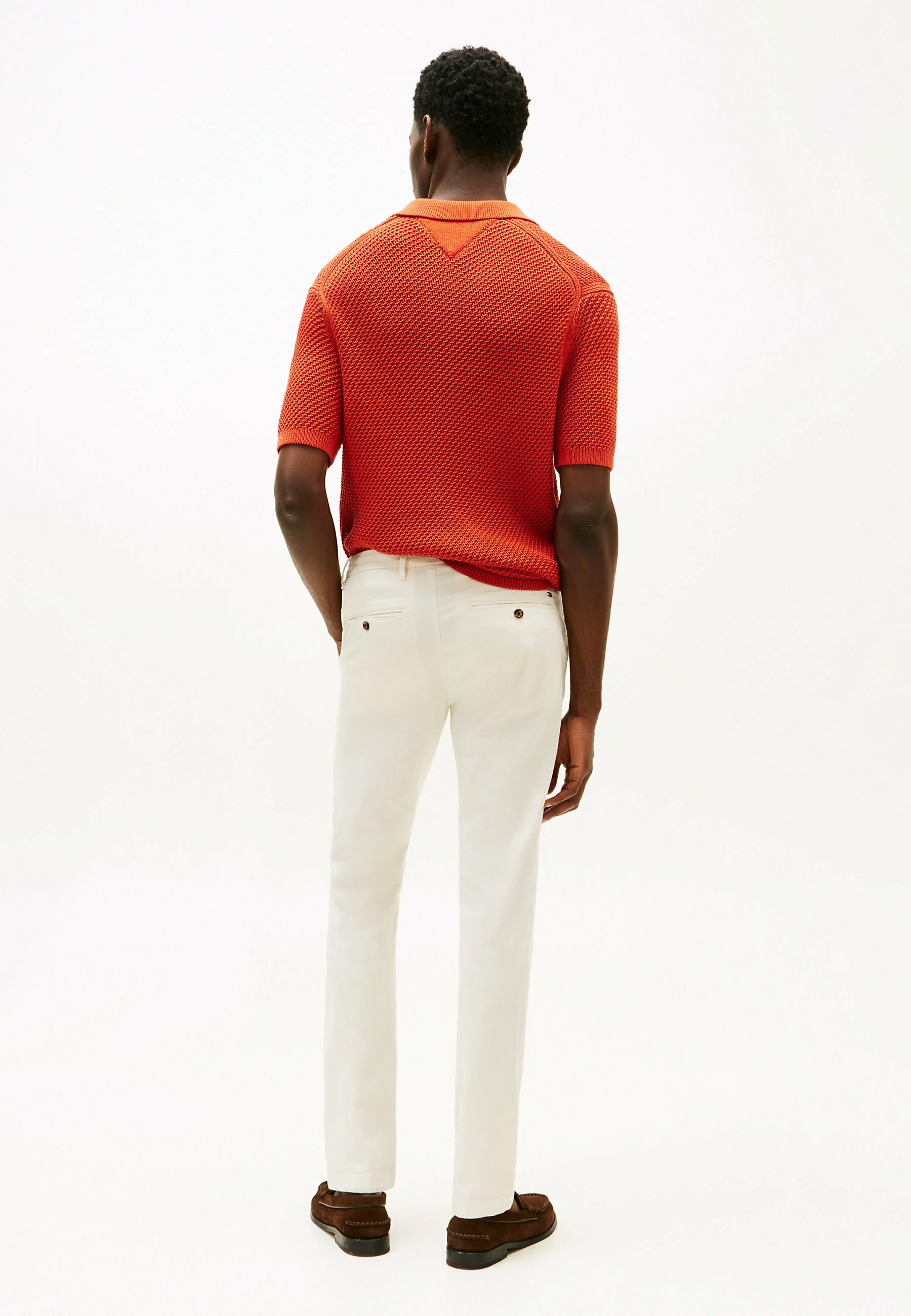 TOMMY HILFIGER - Bleecker Printed Structure Chinos