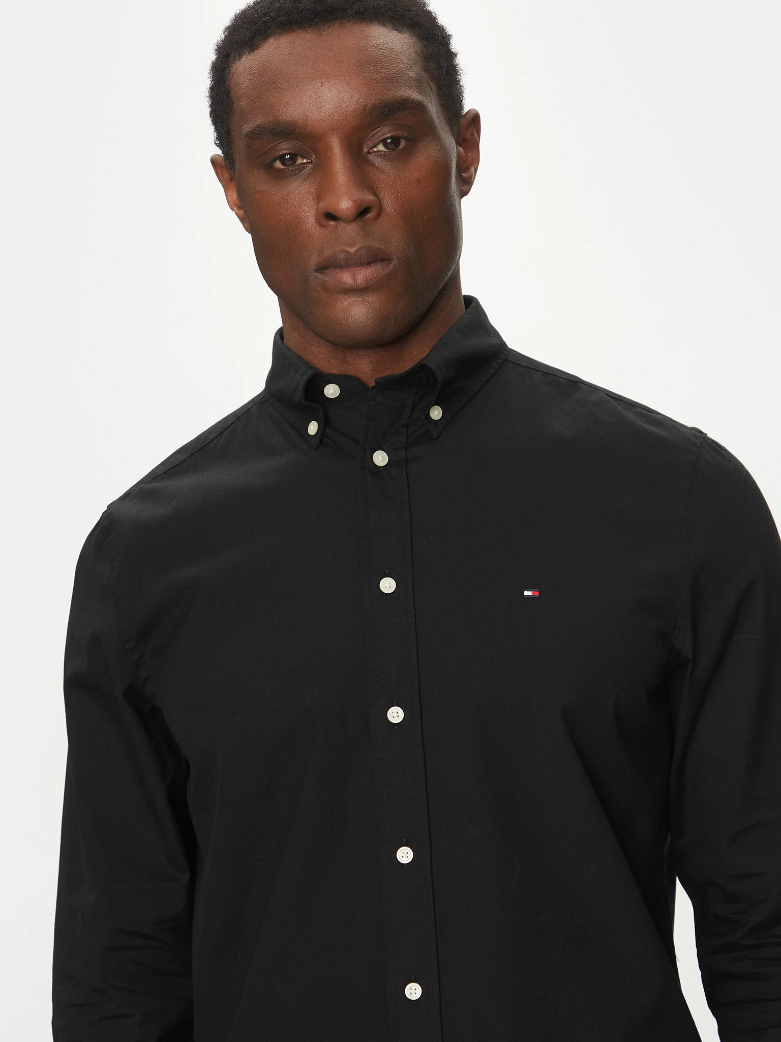 TOMMY HILFIGER - Core Flex Poplin Rf Shirt