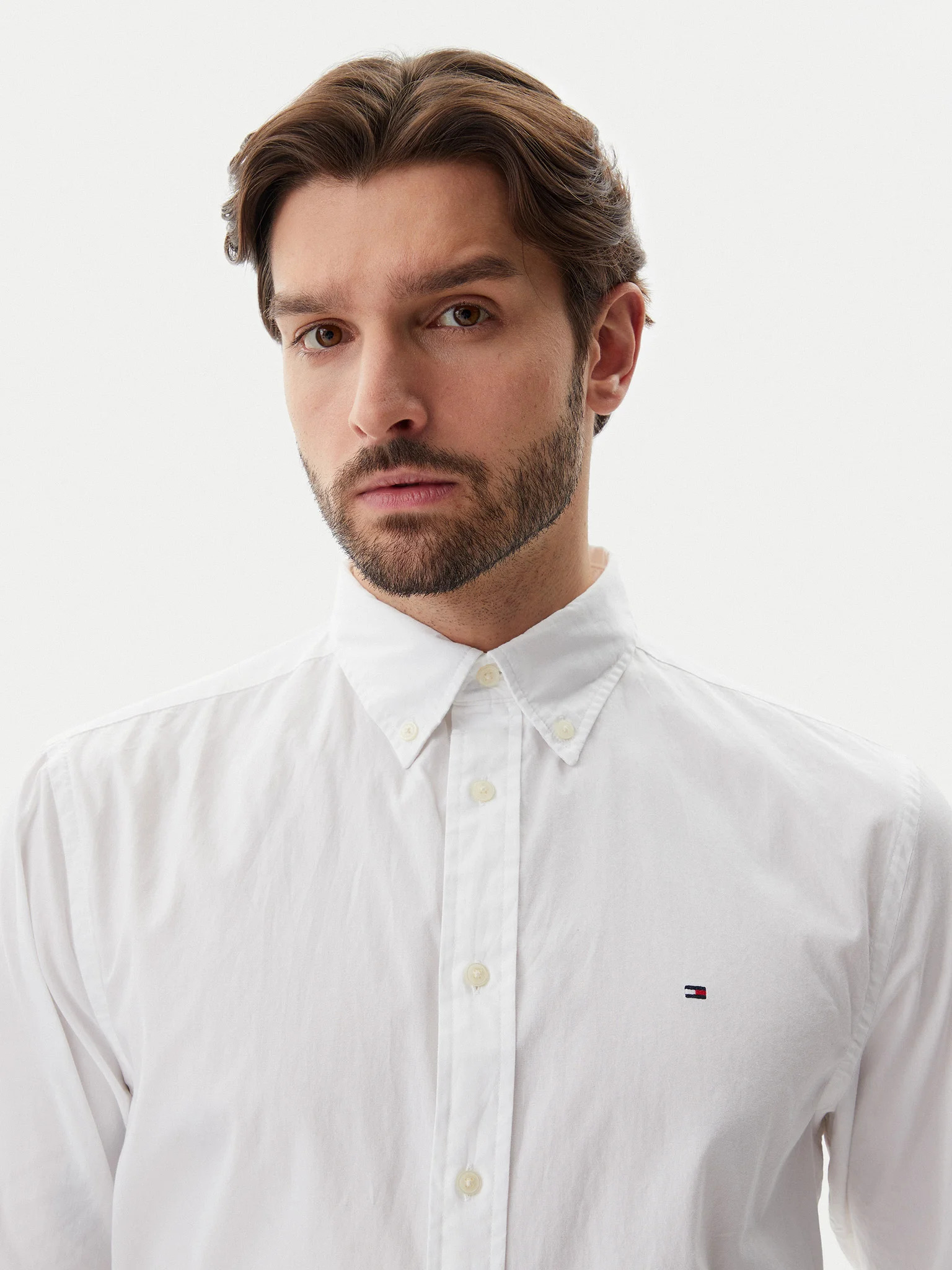 TOMMY HILFIGER - Core Flex Poplin Rf Shirt