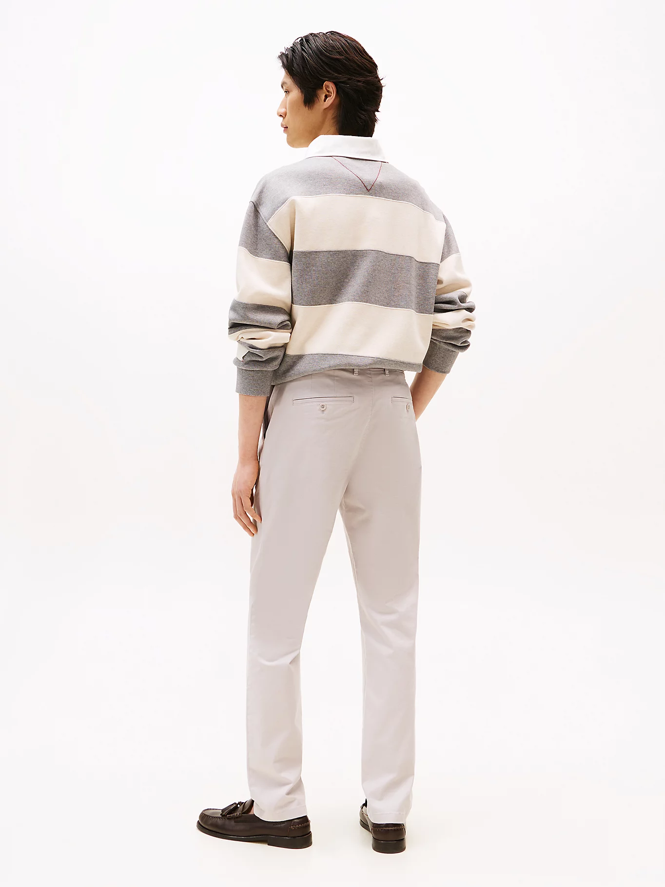 TOMMY HILFIGER - Denton Twill Straight Leg Chinos