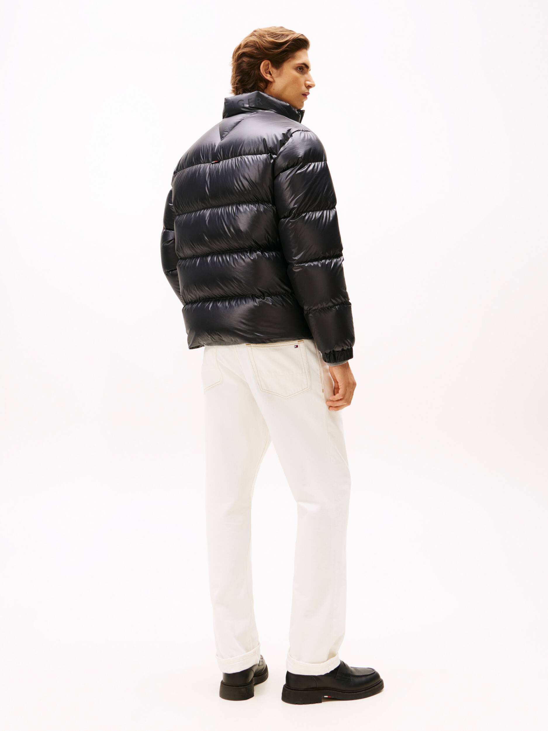TOMMY HILFIGER - Shiny Down Stand Puffer