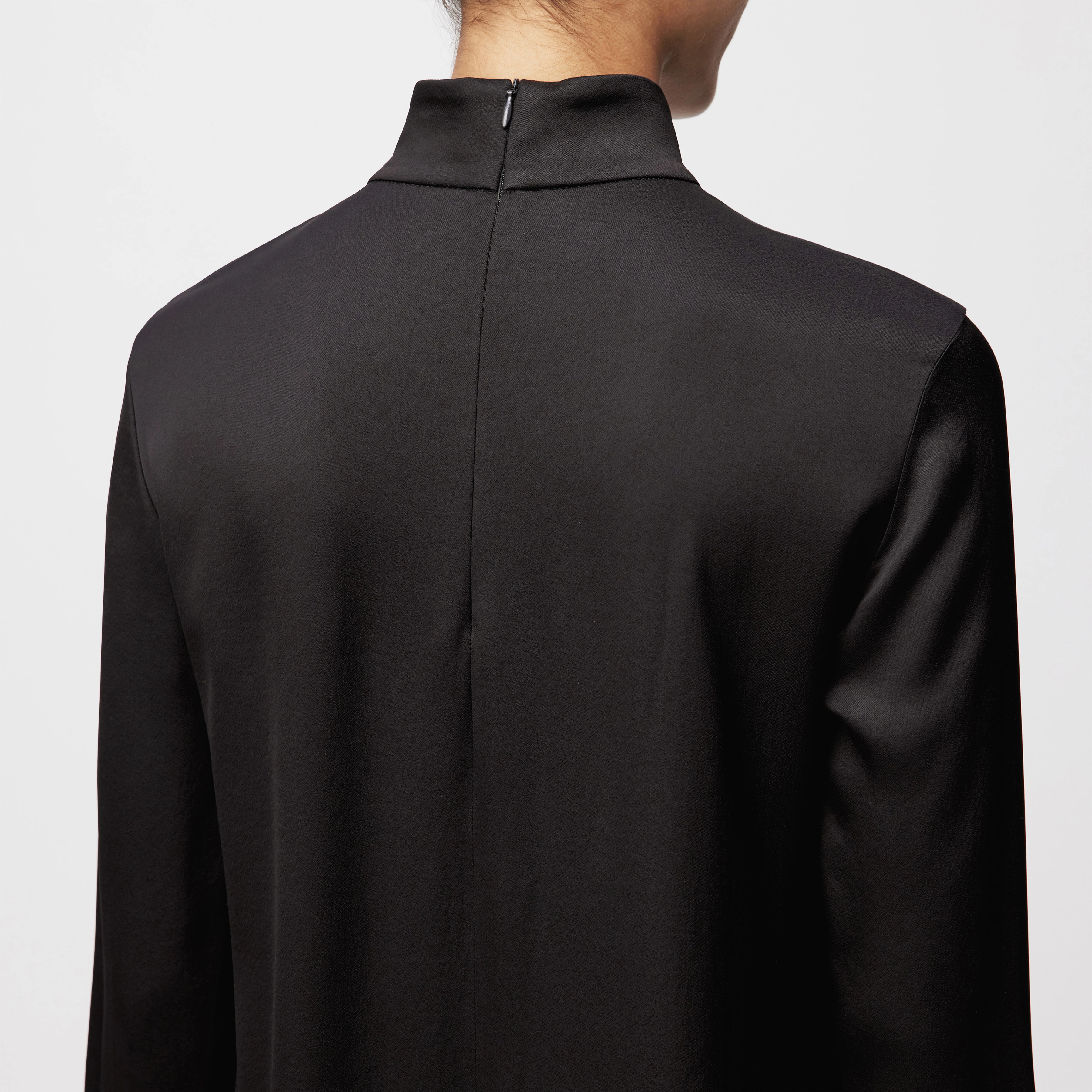 DRYKORN - Maxi Dress With Collar In Satin