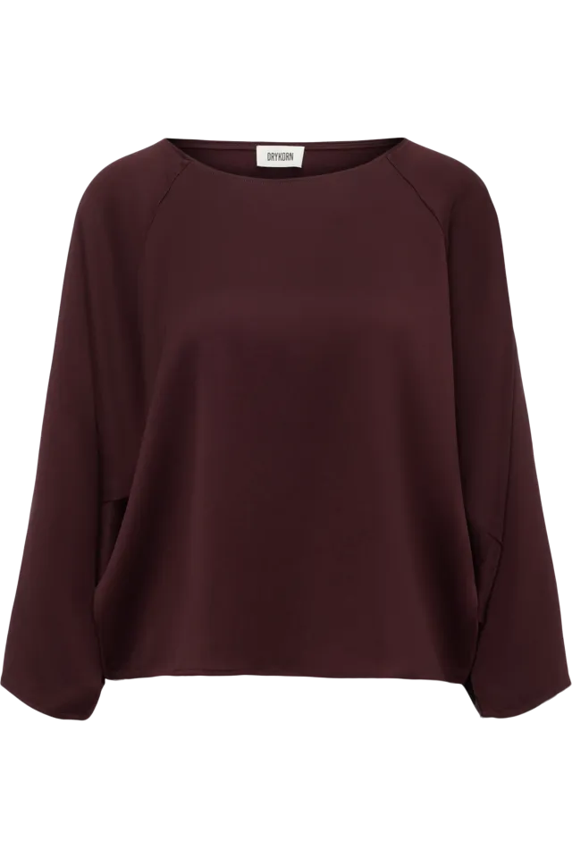 DRYKORN - T-shirt Blouse In Satin