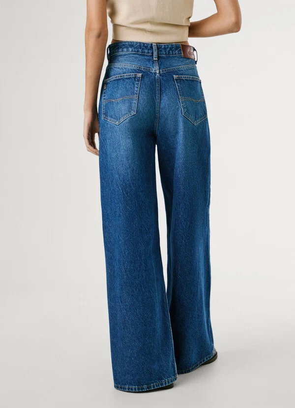 PEPE JEANS - Wide Leg Jeans Jaimy 32
