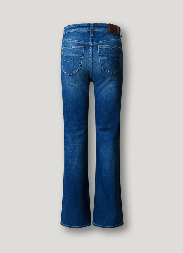 PEPE JEANS - High-Rise Flare Fit Jeans - Willa