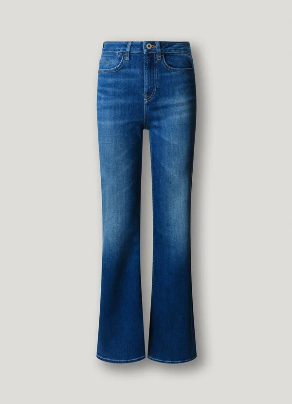 PEPE JEANS - High-Rise Flare Fit Jeans - Willa
