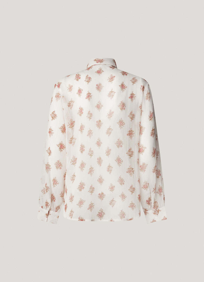 PEPE JEANS - Floral Print Chiffon Blouse