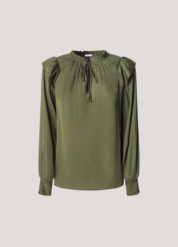 PEPE JEANS - V-neck Miriam Blouse