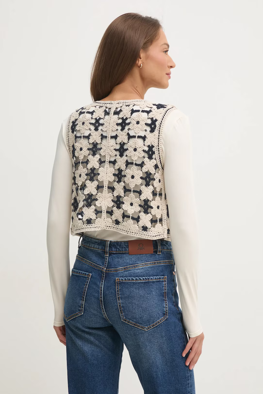 PEPE JEANS - Olivia Crochet Vest