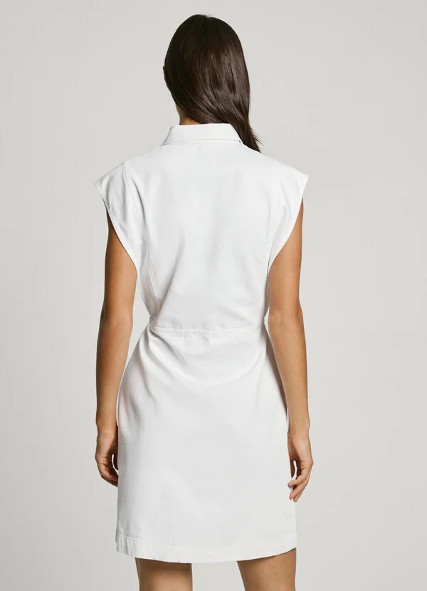 PEPE JEANS - Chey White Dress