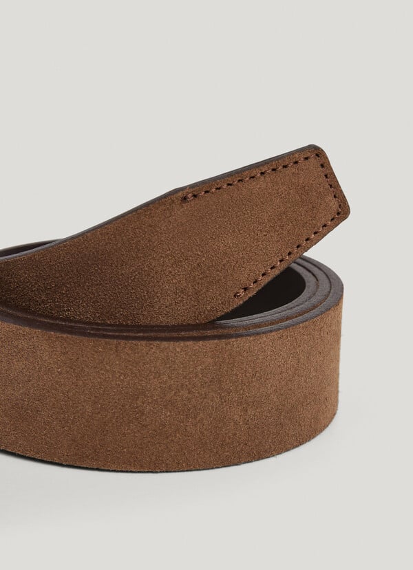 PEPE JEANS - Double Loop Suede Belt