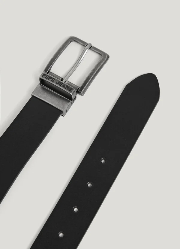 PEPE JEANS - Reversible Leather Belt