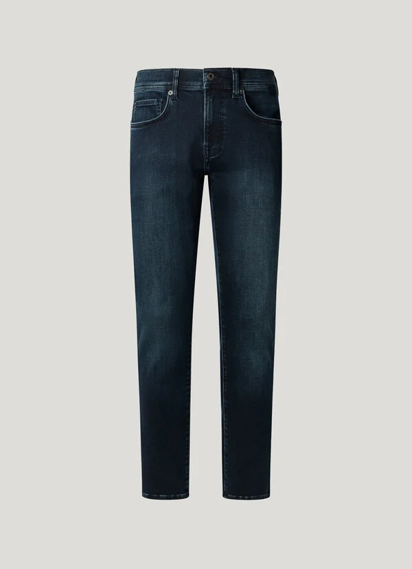 PEPE JEANS - Slim Fit Mid-Rise Jeans - Track
