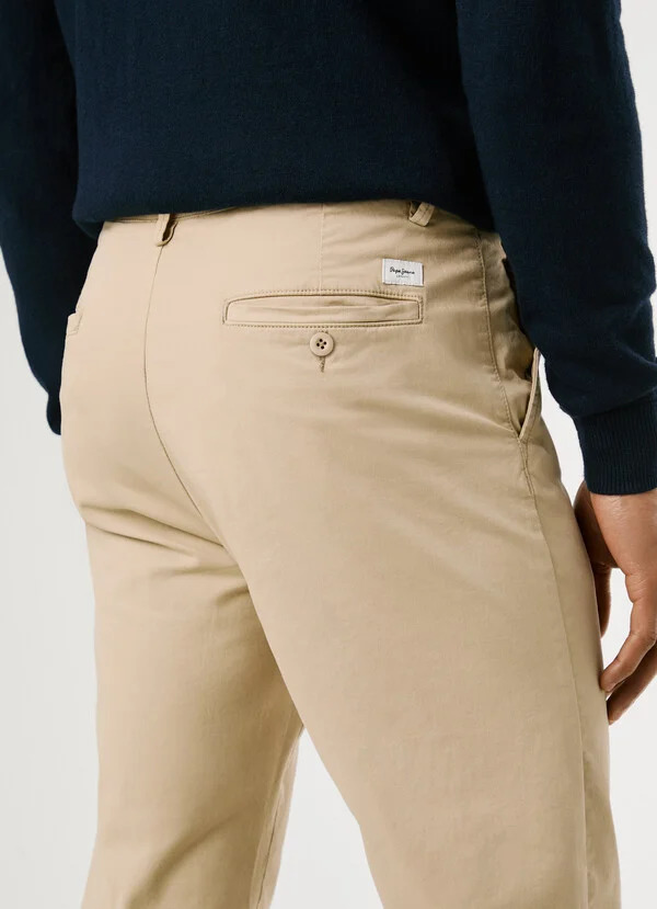 PEPE JEANS - Slim Chino Twill Trousers