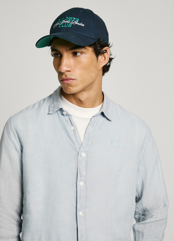 PEPE JEANS - Drop 3A Arnau Regular Fit Embroidered Logo Shirt