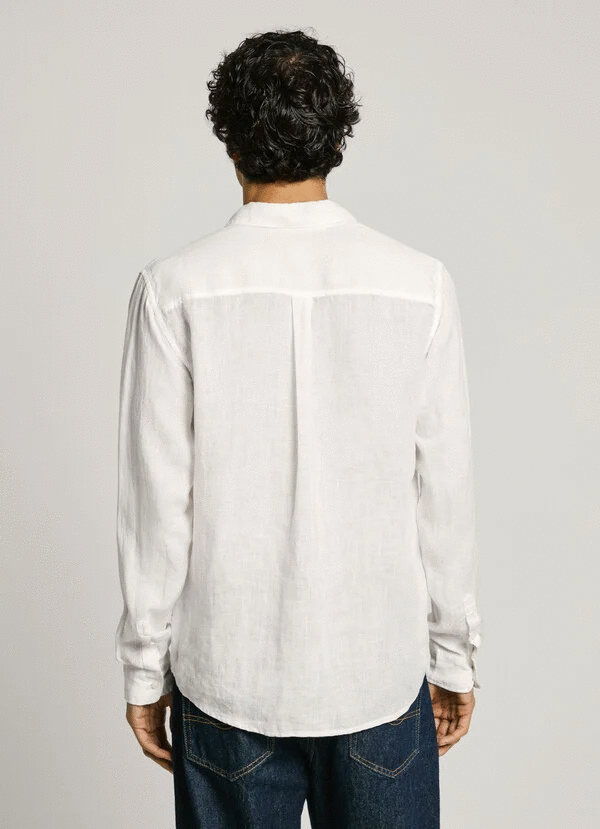 PEPE JEANS - Drop 3A Arnau Regular Fit Embroidered Logo Shirt