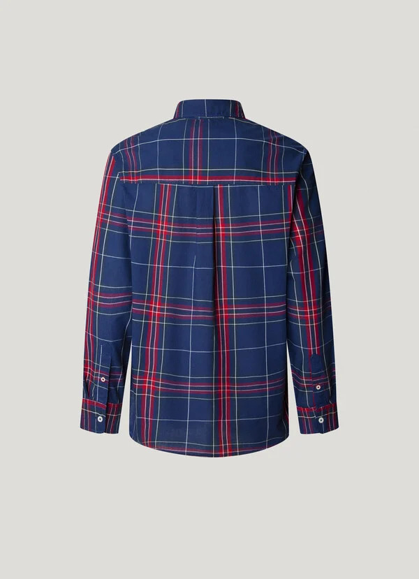 PEPE JEANS - Regular Fit Checked Poplin Shirt