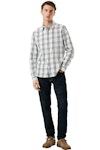 Regular Fit Checked Poplin Shirt