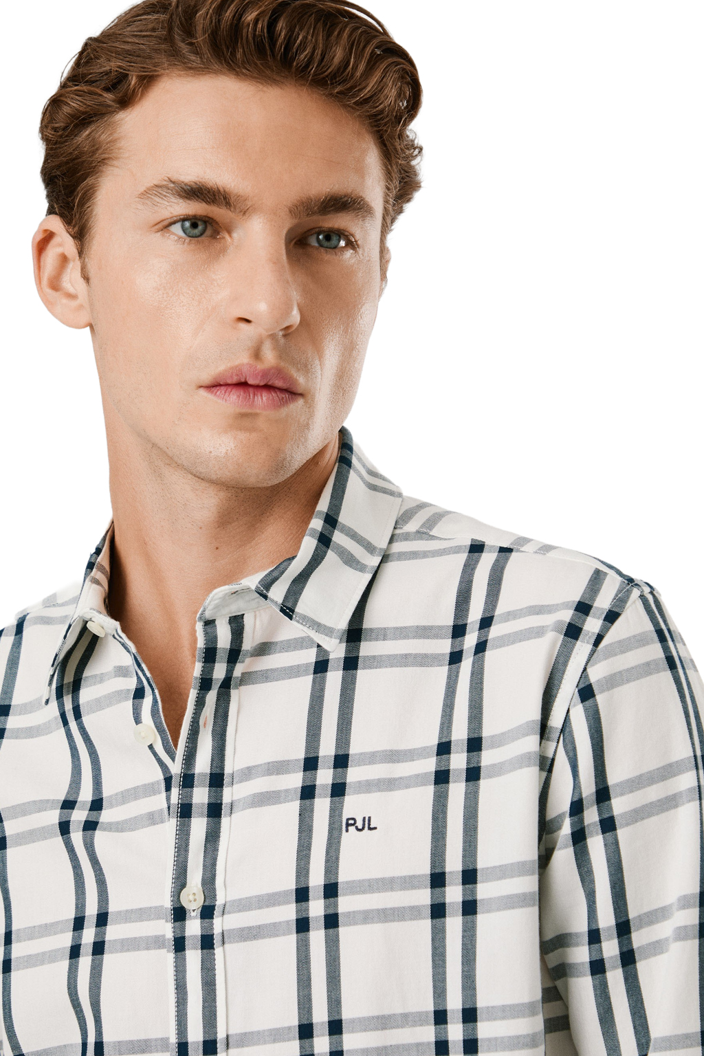 PEPE JEANS - Regular Fit Checked Poplin Shirt