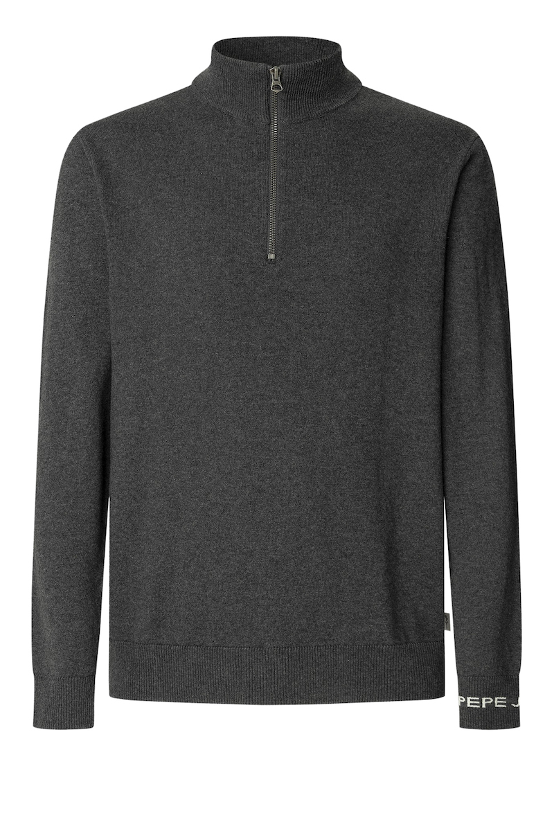 PEPE JEANS - Half Zip Andre Mock Zipper