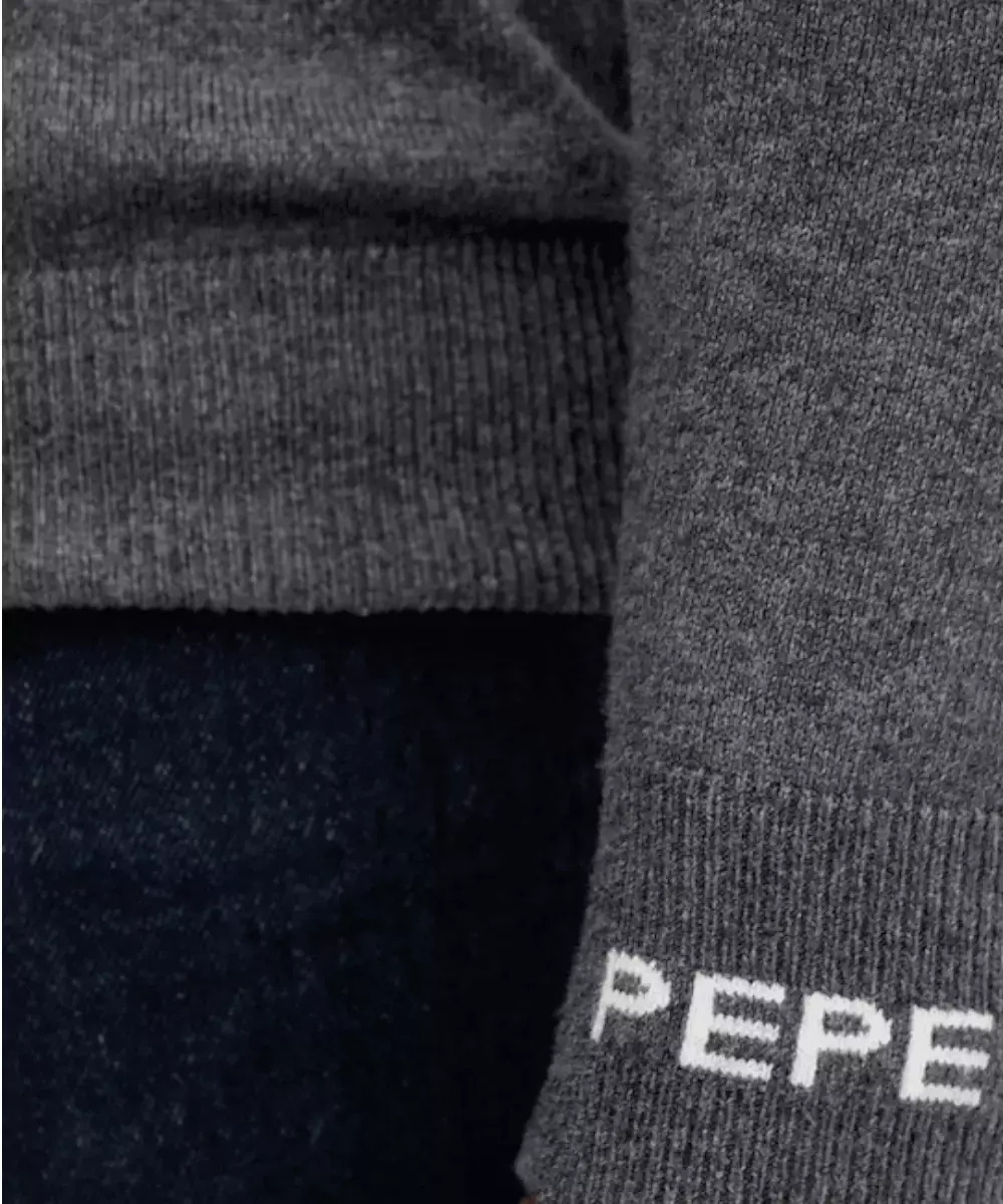 PEPE JEANS - Half Zip Andre Mock Zipper