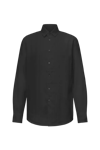 Regular Fit Shirt In Linen-Cotton Mix