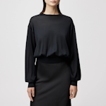 Jumper With Balloon Sleeves