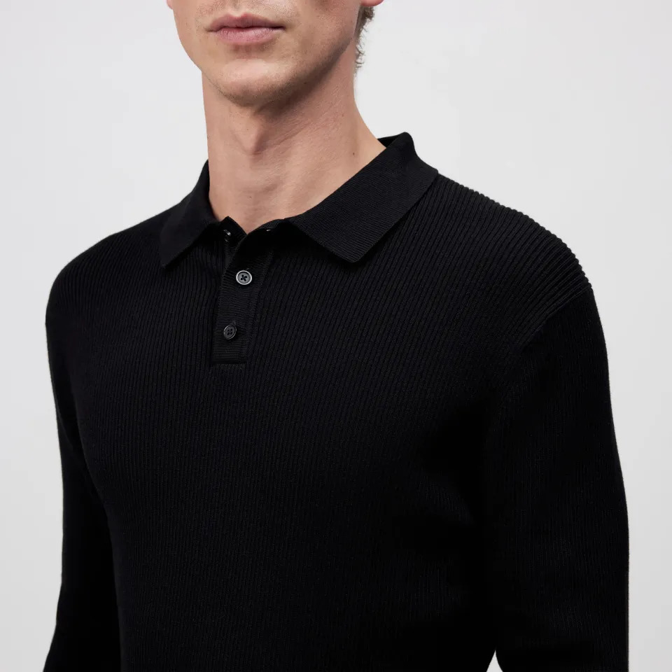 DRYKORN - Fitted Polo Shirt In Cotton Blend