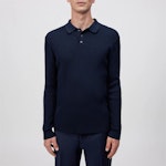 Fitted Polo Shirt In Cotton Blend