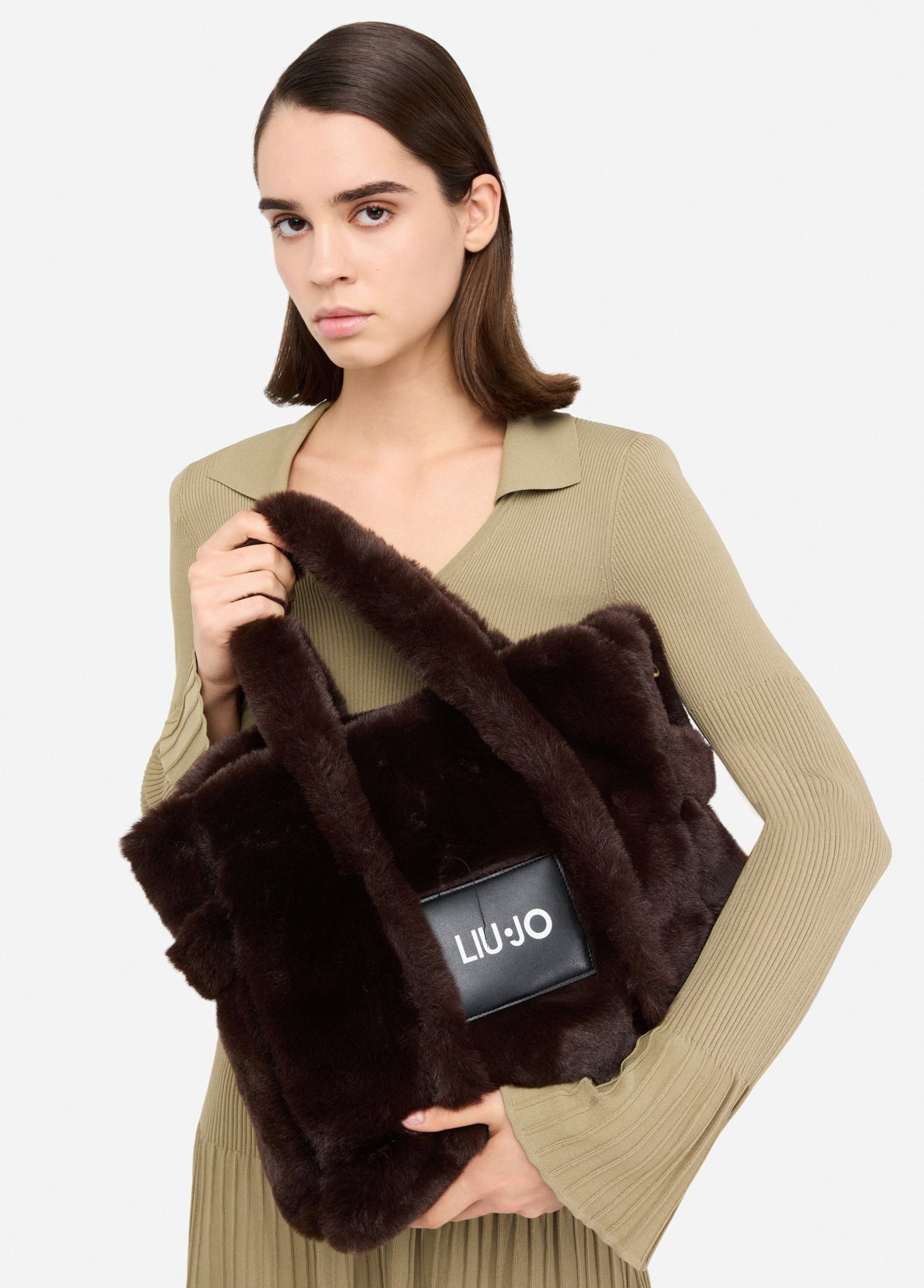 LIU JO - Medium Teddy Tote Bag