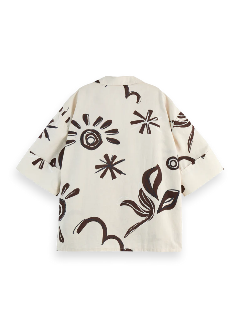 SCOTCH & SODA - Printed Short Sleeve Shirt