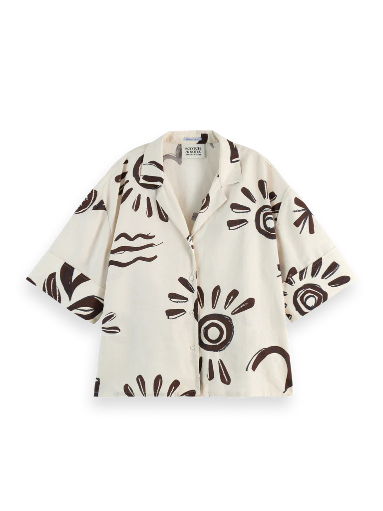 SCOTCH & SODA - Printed Short Sleeve Shirt