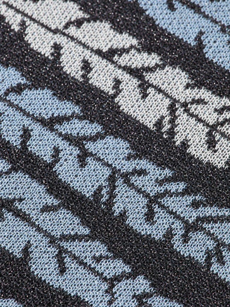 SCOTCH & SODA - Lurex Jacquard Knitted Tee