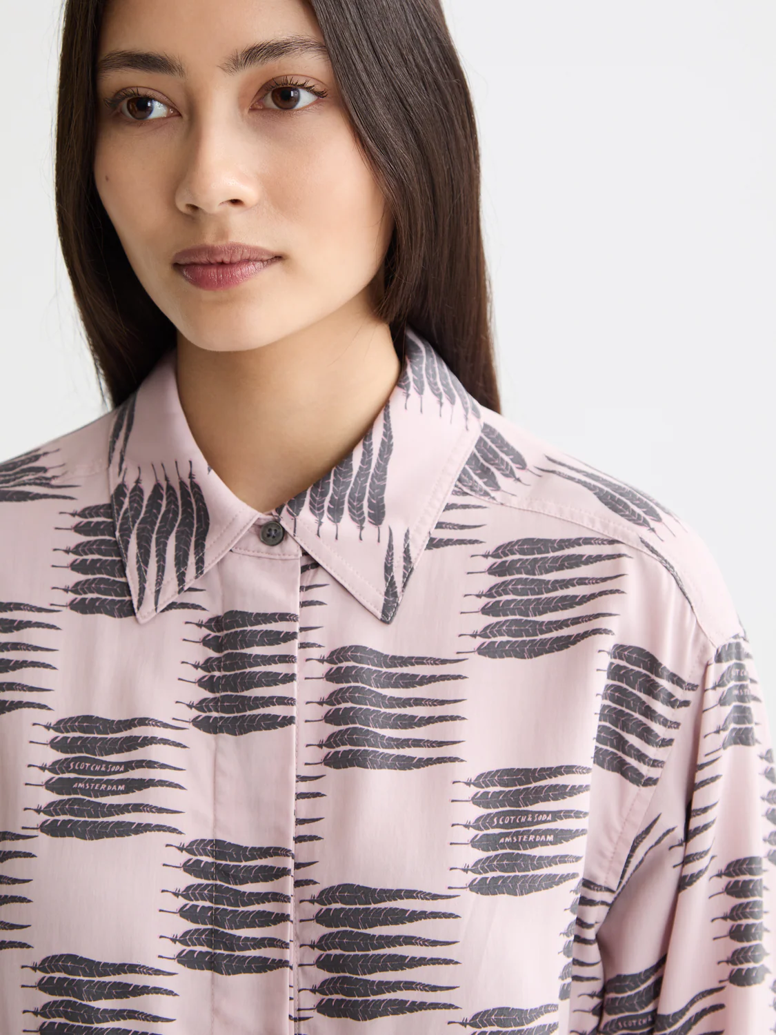 SCOTCH & SODA - Printed Utility Shirt