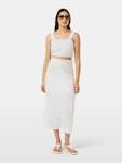Beaded Tube Midi Skirt