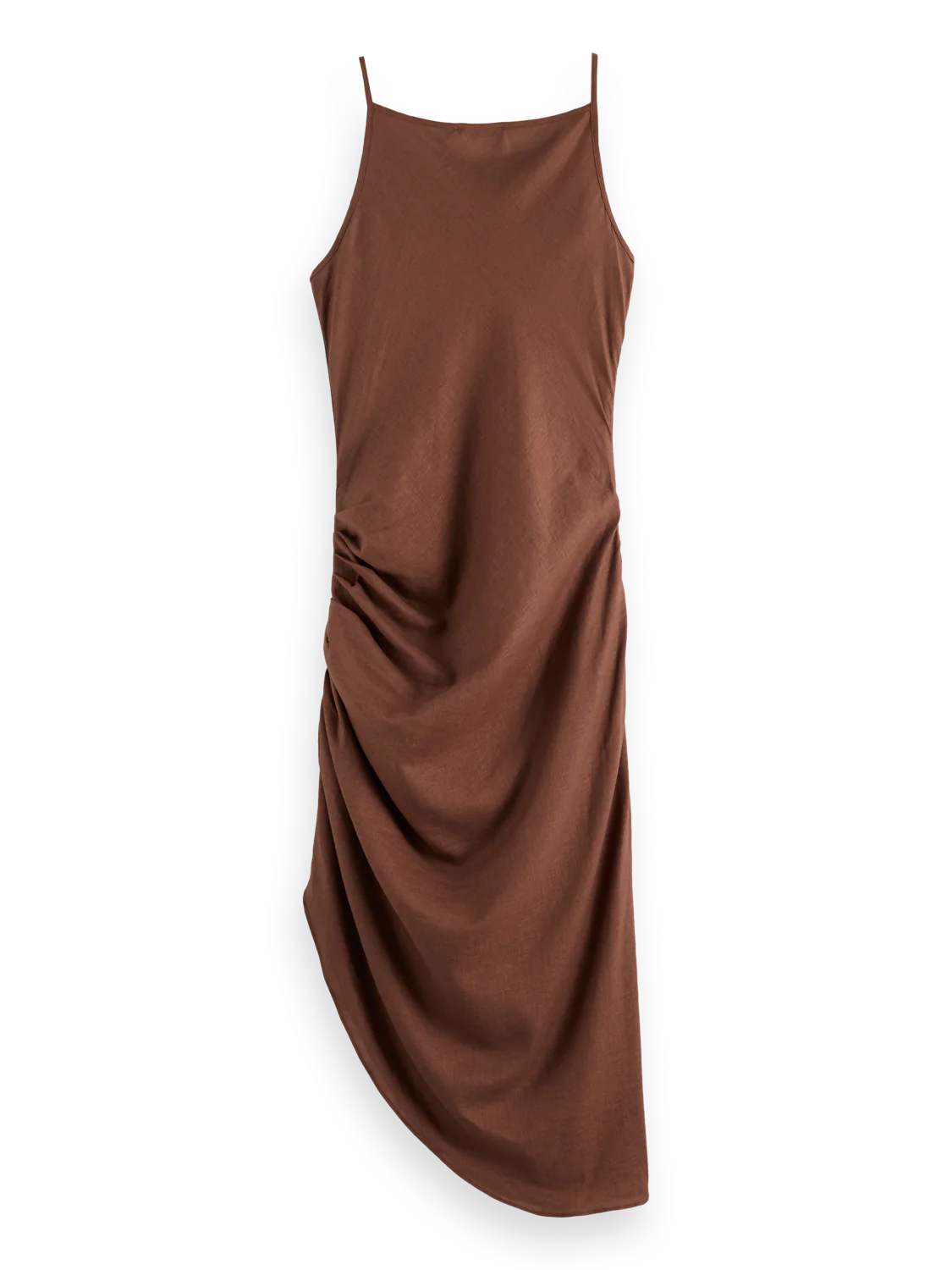 SCOTCH & SODA - Linen Viscose Printed Mini Dress