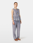 Mid-Rise Pull-On Beach Pant