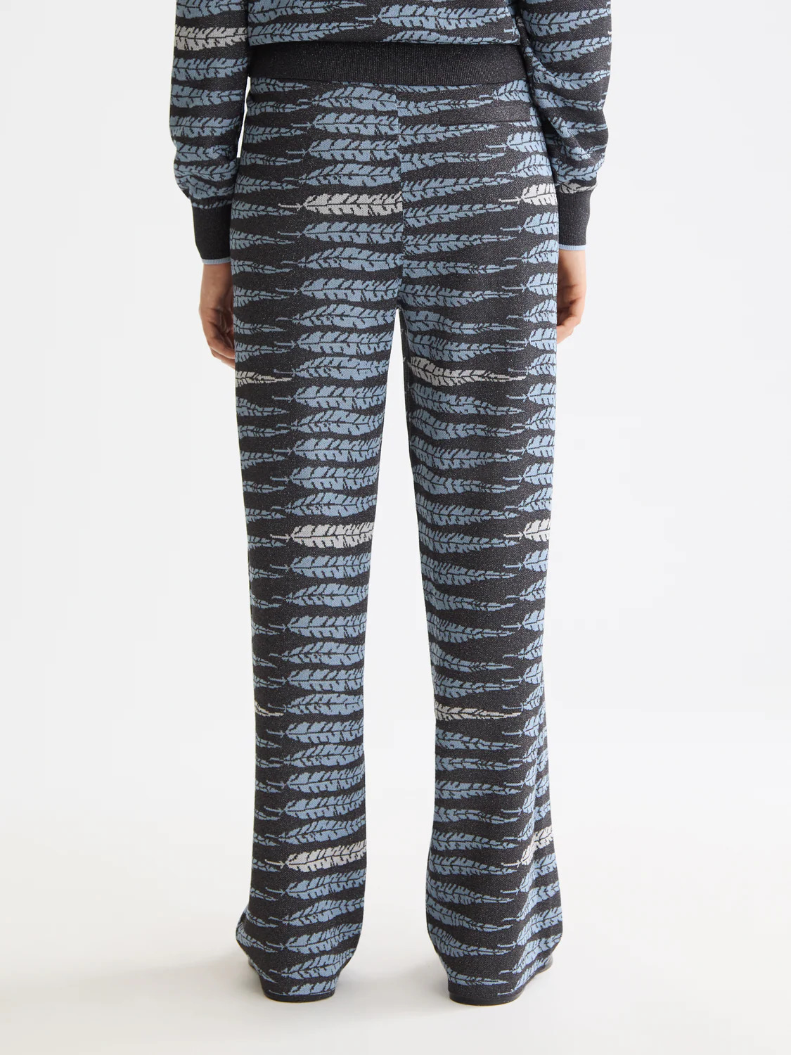 SCOTCH & SODA - Lurex Jacquard Trousers