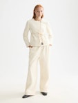 Noa High-Rise Wide Leg Pull On Pant