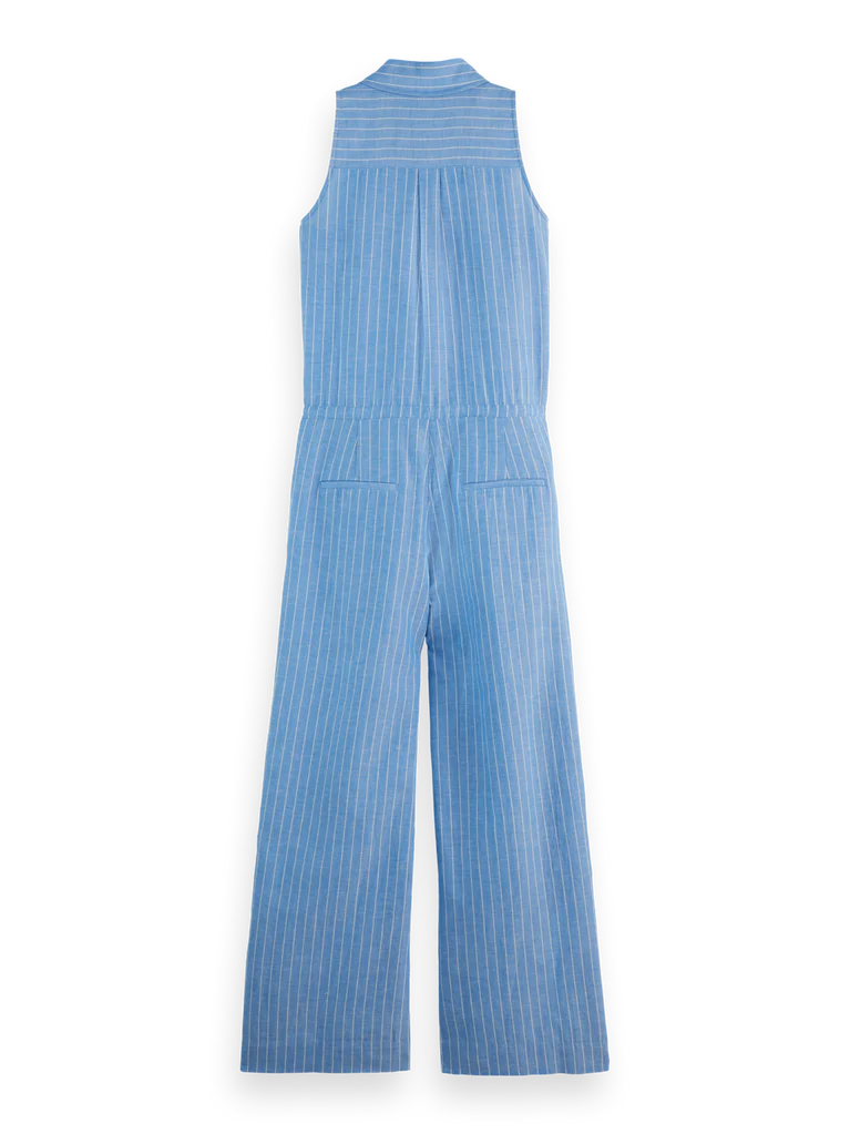 SCOTCH & SODA - Halter Linen Jumpsuit