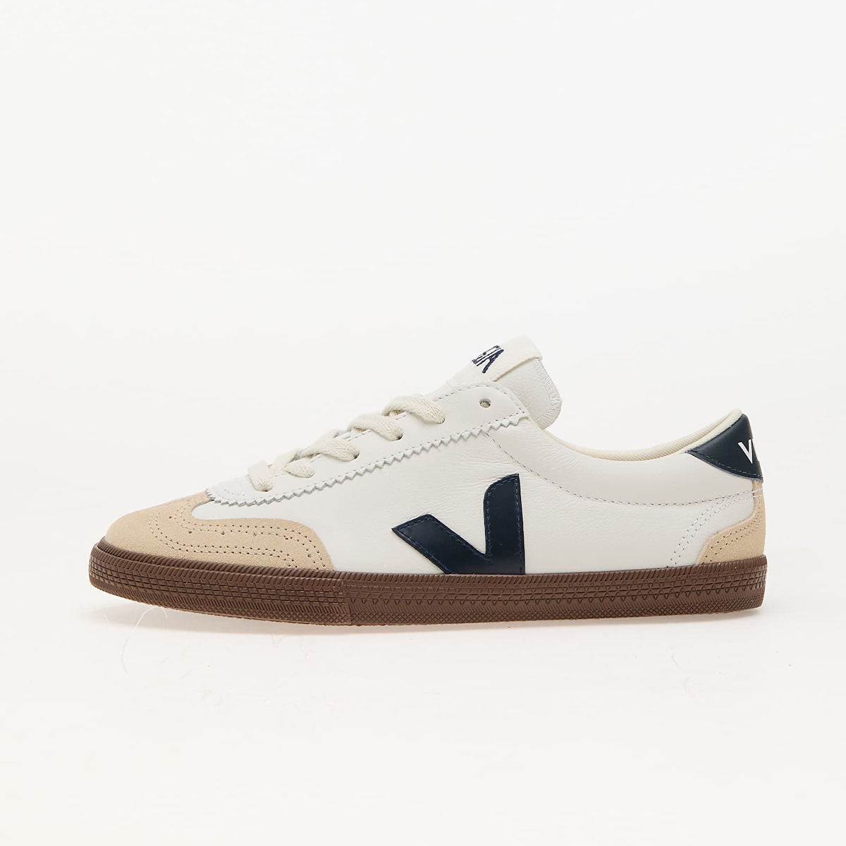 VEJA - Volley White Nautico Bark Sneakers