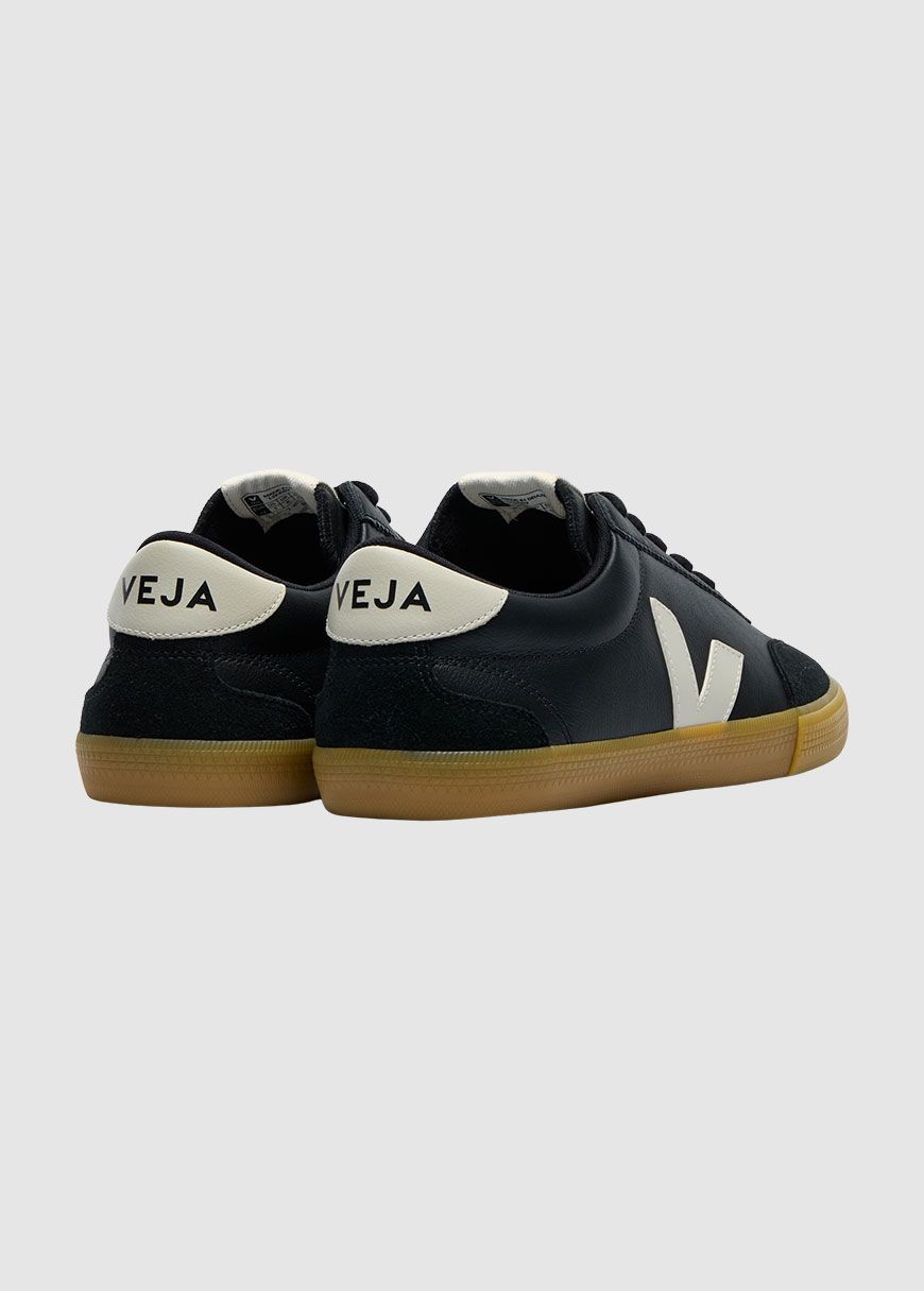 VEJA - Volley Black_Pierre O.T. Leather