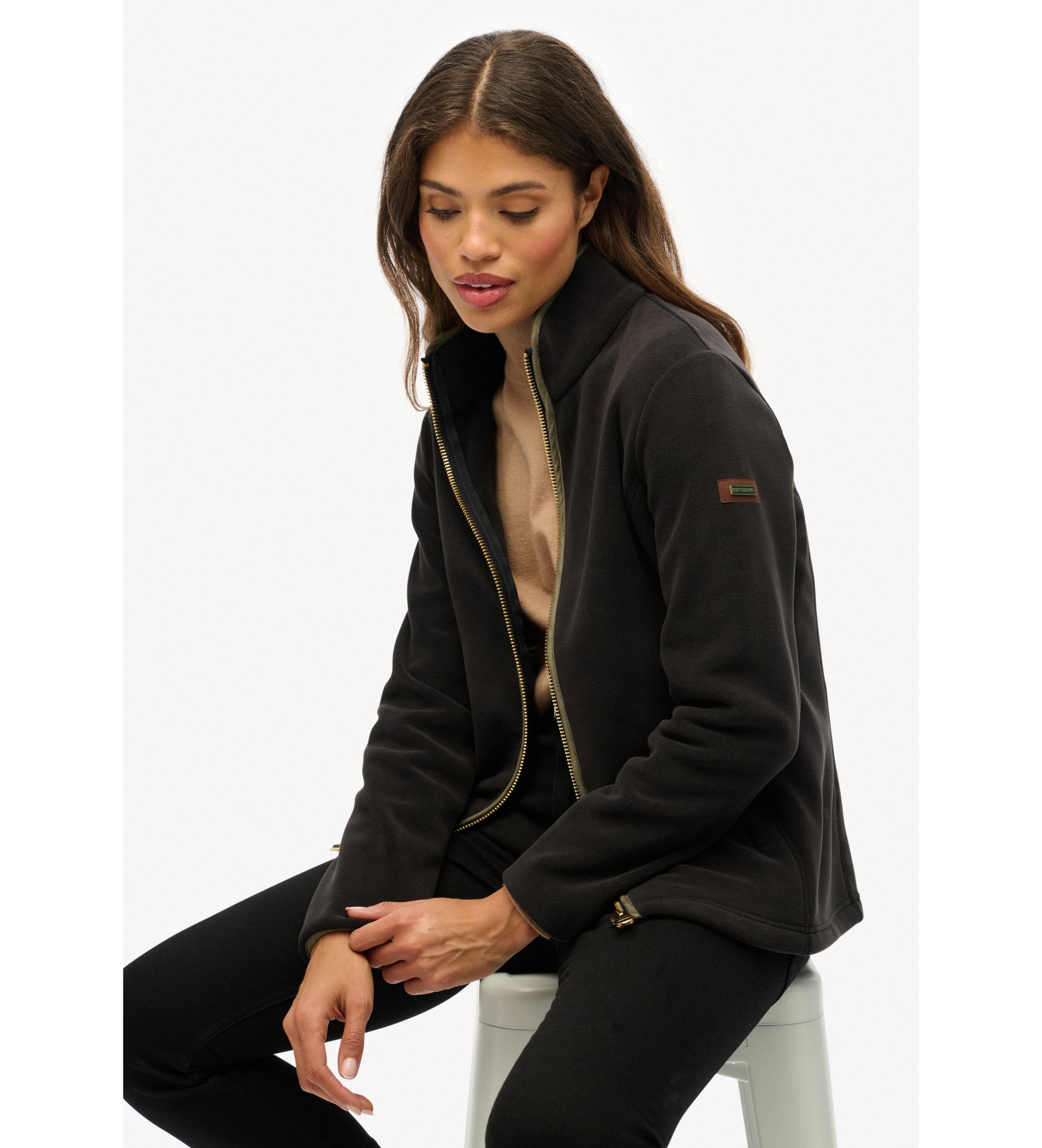 SUPERDRY - Estate Full Zip Fleece