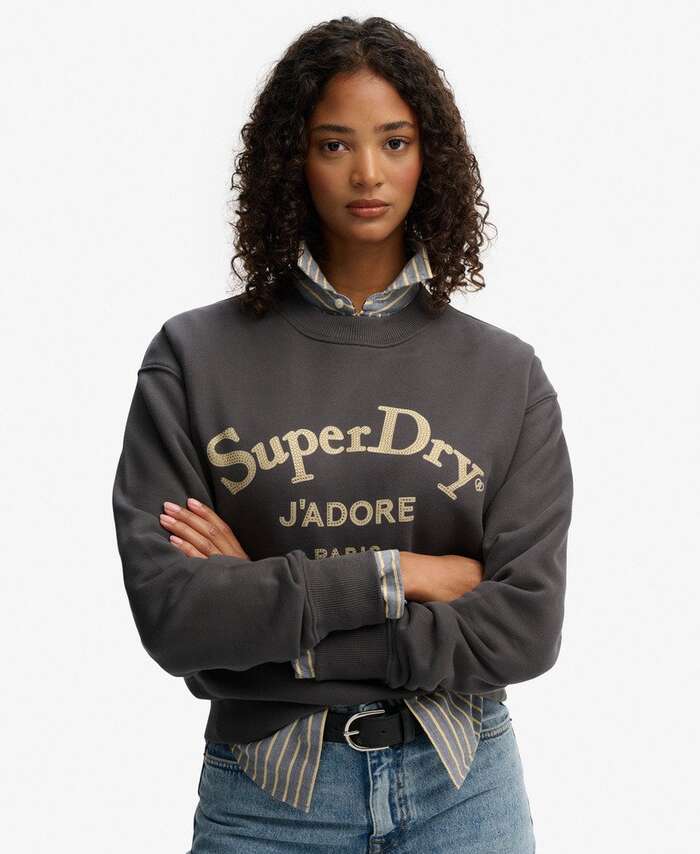 SUPERDRY - Brand Mark Loose Crew