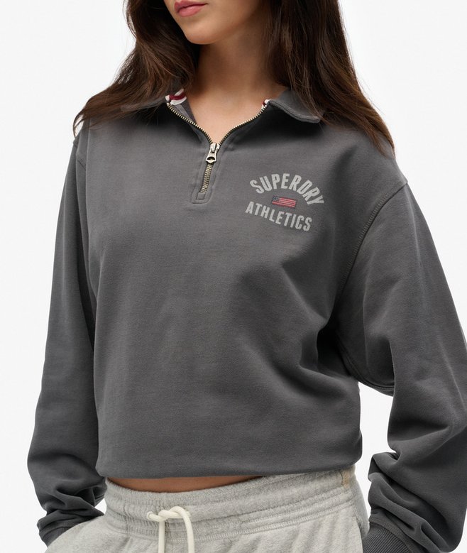 SUPERDRY - Athletic Collared Half Zip