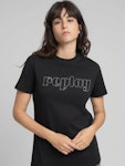 Cotton T Shirt With Embroidery