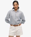 Casual Linen Boyfriend Shirt