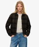 Checked Ranch Quilted Jacket